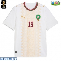 Marokko Youssef En-Nesyri #19 Bortedrakt VM 2026 Kortermet